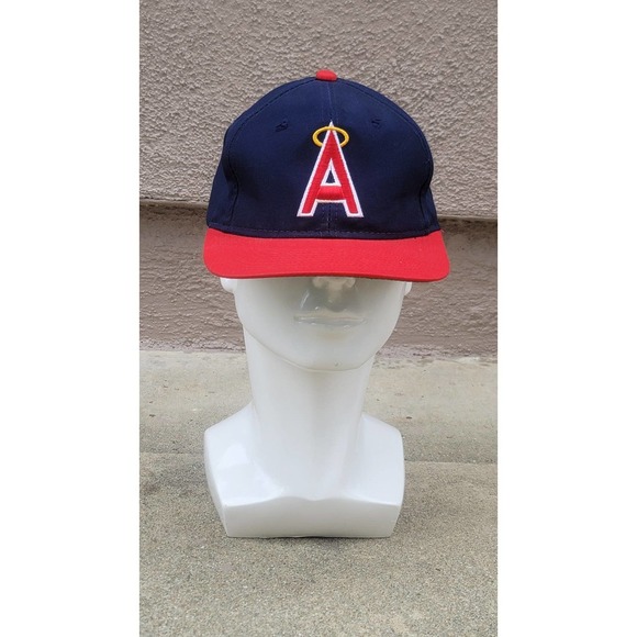 Vtg 80s Drew Pearson California Angels Snapback Hat - Picture 2 of 7
